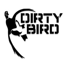 Dirty Bird Duck Hunting Vinyl Decal Window Car Laptop Tumblr Wall