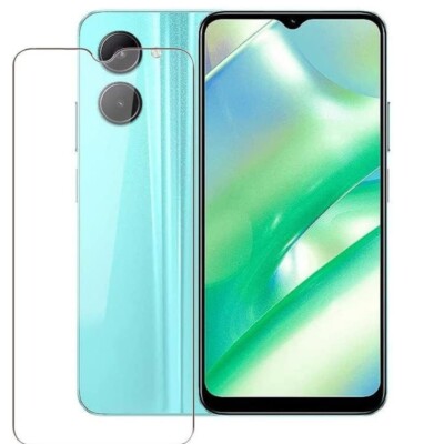 TEMPERED GLASS for REALME C33 TRANSPARENT DISPLAY PROTECTION FILM 9H C 33