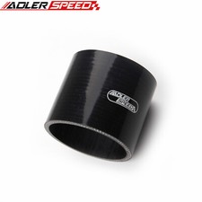 Adlerspeed 2.75 70mm Id Turbo Black Silicone Hose Straight Coupler Pipe 4ply Us