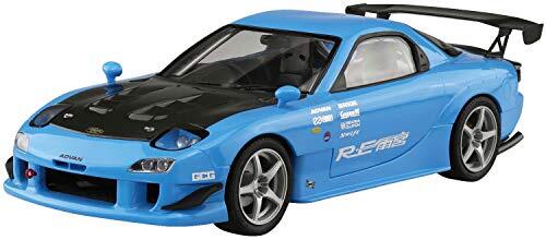 Aoshima 1/24 The Tuned Car No.67 Mazda Re Amemiya FD3S RX-7 1999 Model Kit N2-image