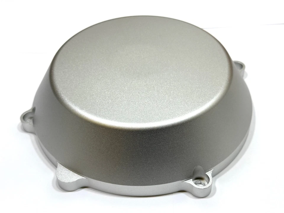 Ducati АЛЮМИНИЕВАЯ ЗАГОТОВКА ERGAL AL ПОЛНОСТЬЮ ЗАКРЫТАЯ ТИХАЯ крышка сухого сцепления чистое серебро - Изображение 3 из 3