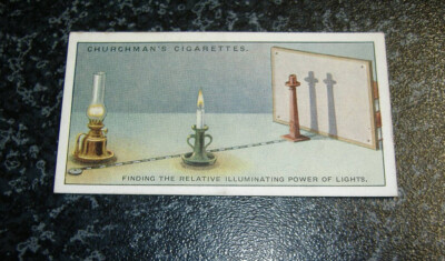 Churchman - Interessante Experimente Nr18 - Leuchtkraft der Lichter