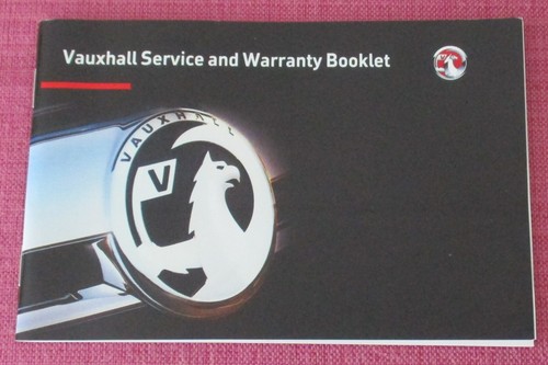 (MAY 2016) VAUXHALL SERVICE BOOK. VIVA ADAM ASTRA MERIVA. NOT HANDBOOK MANUAL
