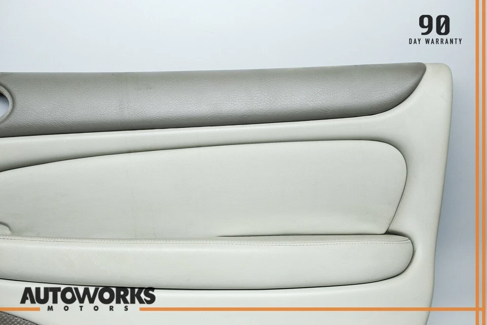 Panel de puerta interior delantero derecho AGD avena OEM 97-06 Jaguar X100 XK8 Foto 3 de 4