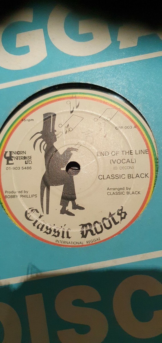 英10” Classic Black Liberation Dawn / End Of The Line CBR003 CLASSIC ROOTS /00000 Liberation Dawn Classic Roots 10 Inch 45RPM Very Good