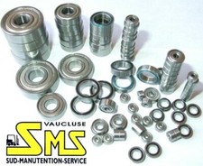 Zestaw 4 łożysk kulkowych wodoodpornych 6005 2RS 25 X 47 X 12 MM