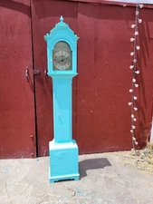 Antique Style MAHOGANY GRANDFATHER / GRANDMOTHER Telechron CLOCK CO  