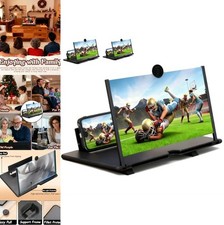 Phone Screen Magnifier 14 Inch 3D HD Foldable Stand Blue Light Protection