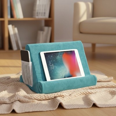 Sturdy Tablet Pad Support with Phone Stand for Comfortable Viewing Experience