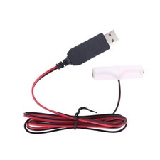 T-HOT AA Battery Eliminator Power Supply Adapter, 1m USB
