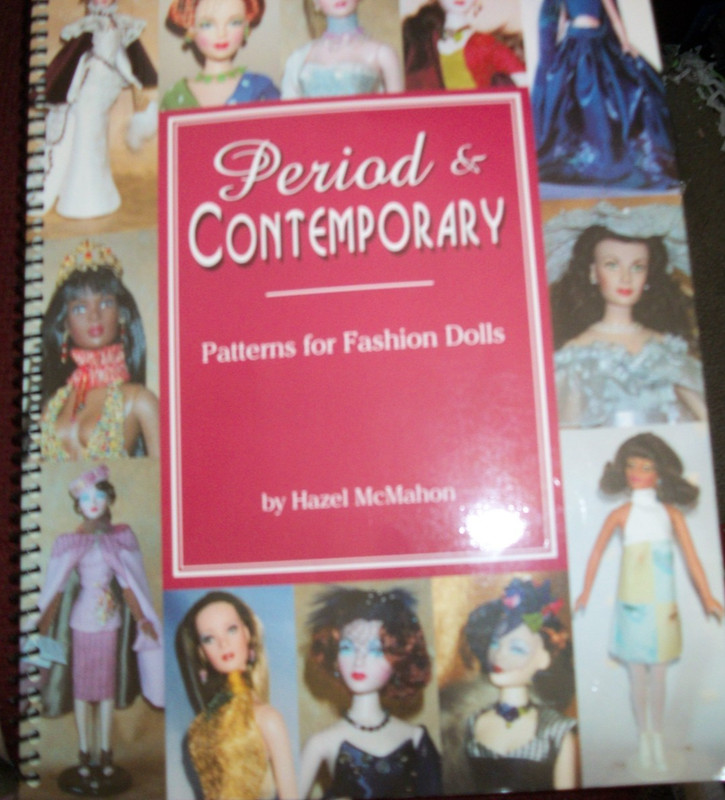Period & Contemporary Patterns for Fashion Dolls By Hazel McMahon  Spiral Bound