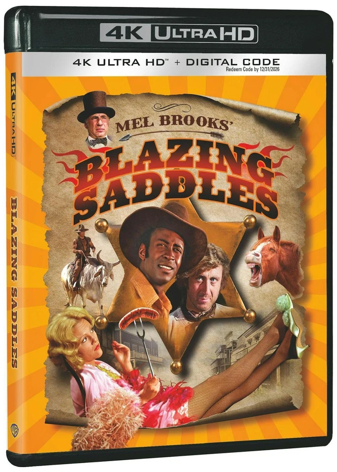 Blazing Saddles 4K UHD Blu-ray  NEW - Image 3 of 4