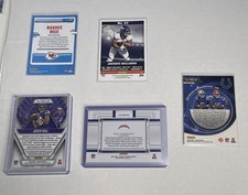 Panini 2023 NFL Rookie Autographed Trading Card Lot Rashee Rice Jaren Hall