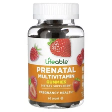 Prenatal Multivitamin Gummies, Natural Berry, 60  Gummies