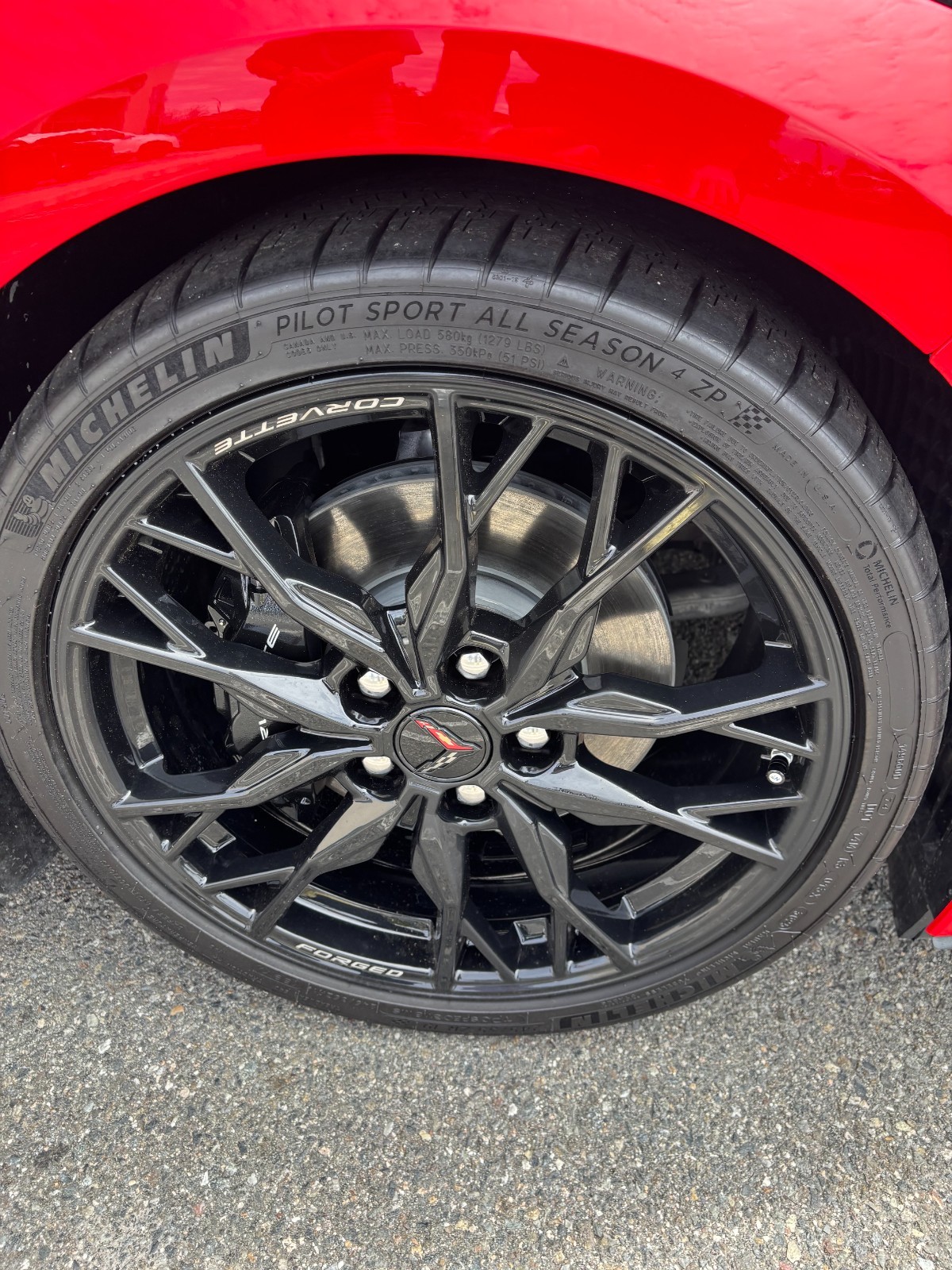 2024 Red Chevrolet Corvette   | C8 Corvette Photo 7