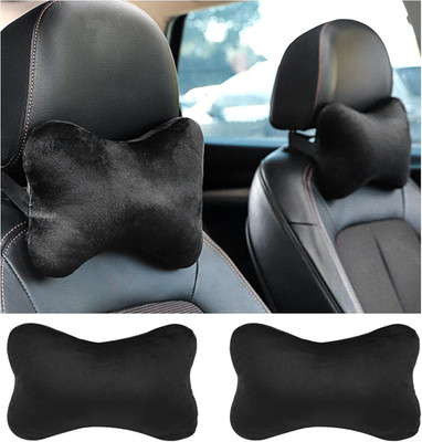 2 Cojines Reposacabezas Auto Cuello Comodo Suave Universal Alivio Fatiga Pack x2