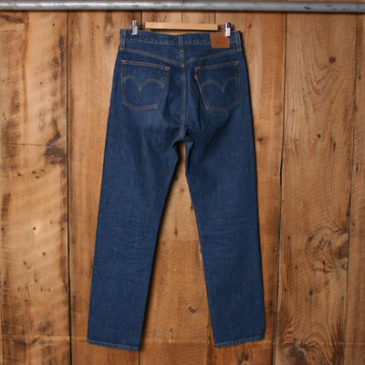 LEVI'S 501 Big E Selvedge Denim 100% Cotton Blue Jeans Sz. 30x32