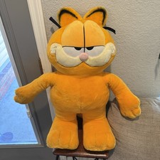 Jumbo Paws Garfield Plush Huge Large 24" "Out-Standing" Spencer's Fine Toy Co