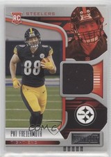 2021 Panini Playbook Rookie Materials Pat Freiermuth #RMA-PFR 00jz