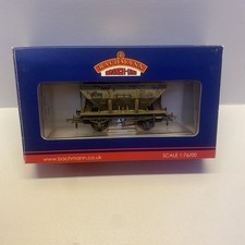 Bachmann 37-508 22T Ore Hopper Wagon BR Grey (Weathered) - OO GAUGE