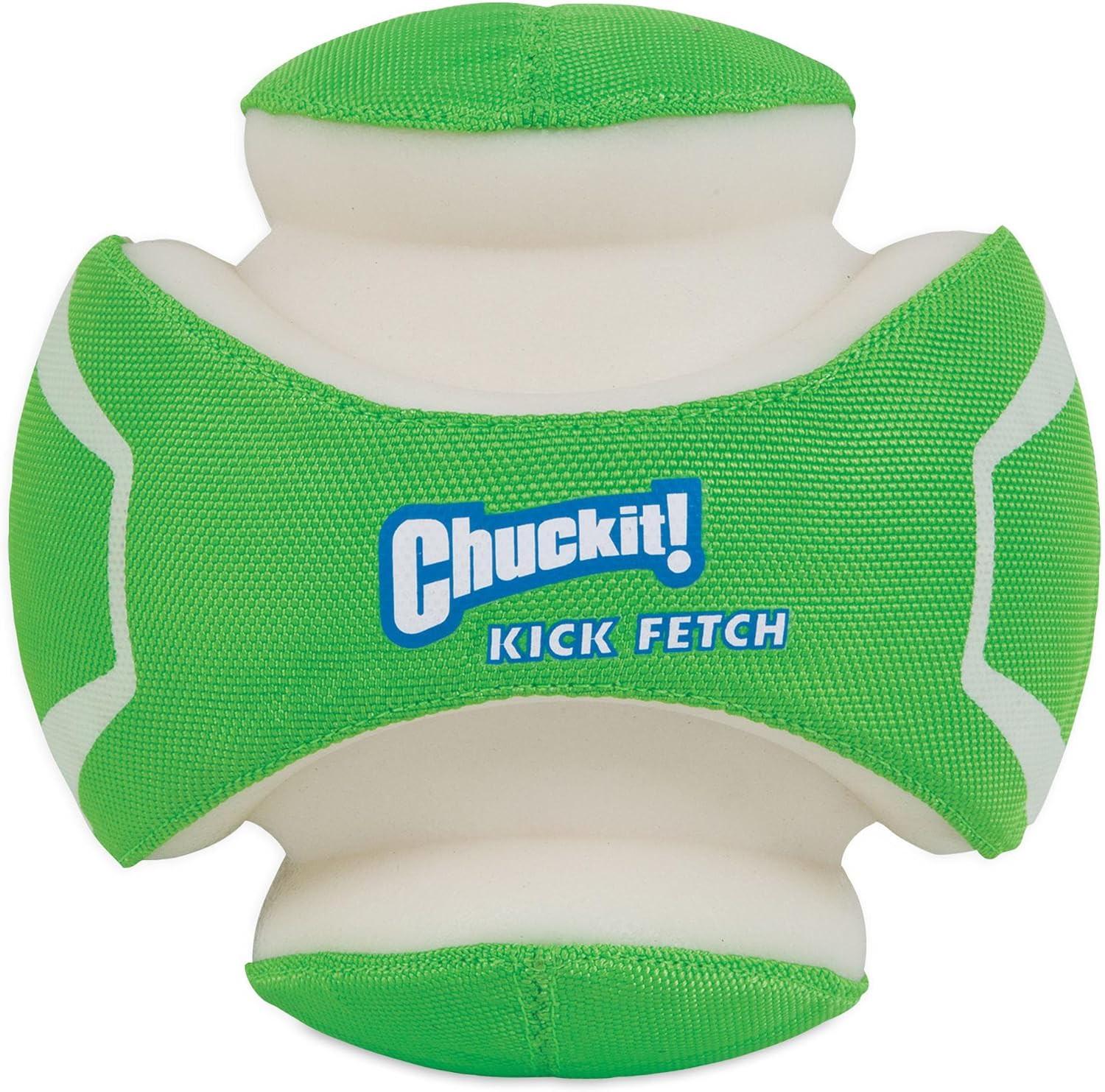 Kick Fetch Max Glow Ball, Large (8 Inch) Glow in the Dark Dog Toy