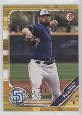 2019 Bowman Prospects Gold 28/50 Logan Allen #BP-19 0w7