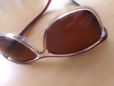 Rossmann Sonnenbrille braune Gläser rosa Rah...