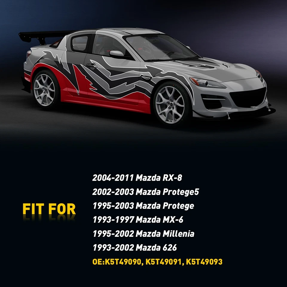 Interruptor de vacío válvula de purga solenoide Fit 2004-2011 Mazda RX-8 EGR K5T49090 Foto 2 de 4