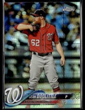 2018 Topps Chrome #137 Sean Doolittle Refractor Baseball Card 2601K