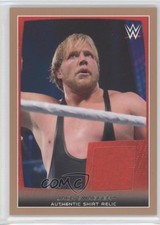 2015 Topps WWE Road to Wrestlemania Swatch Relics Bronze 15/50 Jack Swagger 1i3