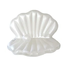 Clam Shell Swimming Pool Float Adult Kids Floats Seashell Prop Water Party Decor
