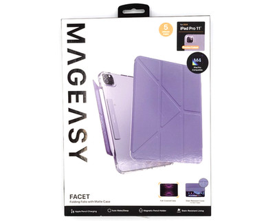 Mageasy iPad Pro M4 11-Inch Folio Kickstand Case