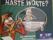 Haste Worte - wortreiches Würfelspiel von Huch - vollständig   sehr gut erhalten