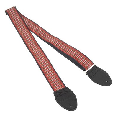 Souldier Stewart Tartan Guitar Strap - Black