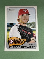 Ross Detwiler 2014 Topps Heritage Washington Nationals #242 X84