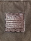 COACH Nylon & Leather Zip Toiletry Bag Pouch Green/Brown C11P08-F77719 — photo 7