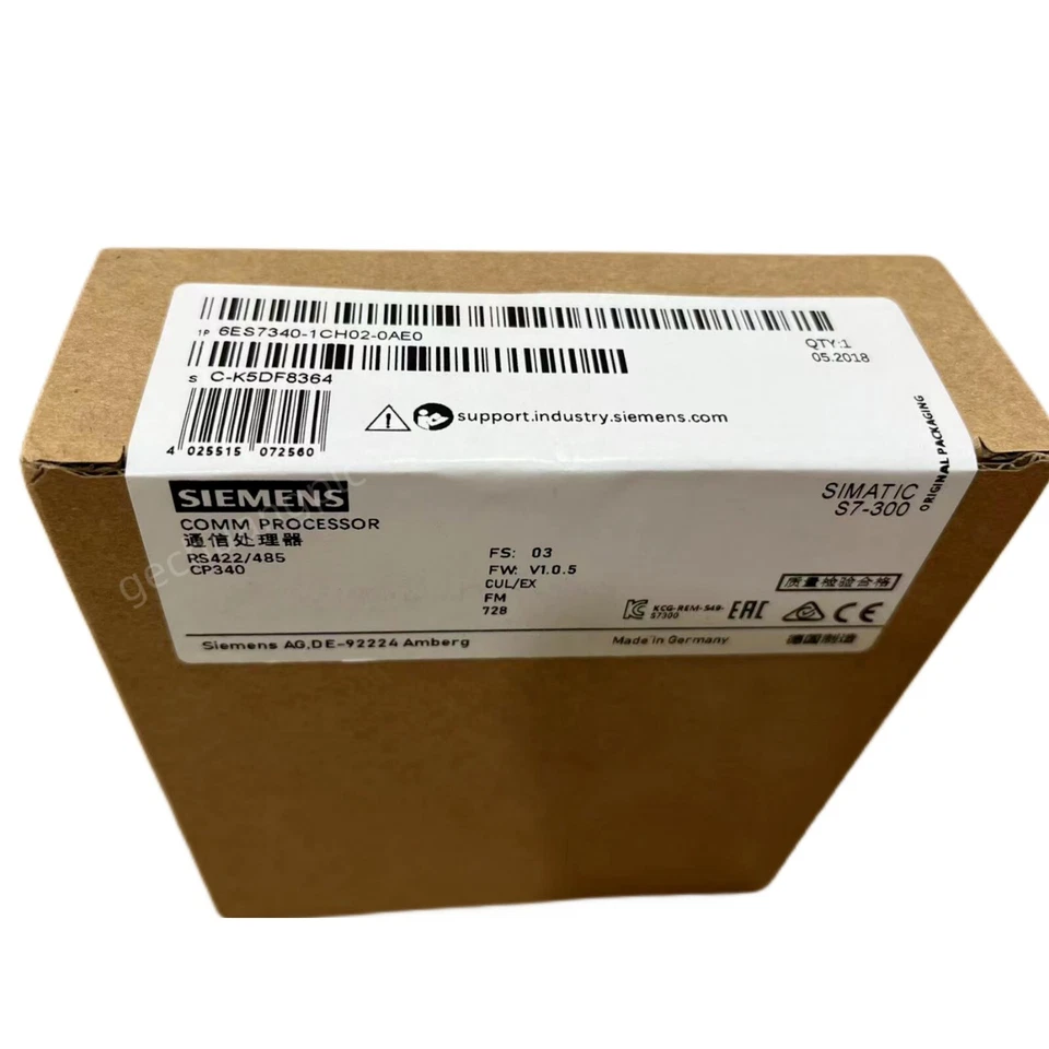 1PCS New Siemens 6ES7340-1CH02-0AE0 Simatic S7-300 6ES7 340-1CH02-0AE0 Module - Image 2 of 4
