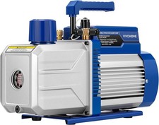 HVAC Vacuum Pump 1.5HP 14.4CFM 2 Stage AC Pump R134a R410a Auto Refrigeration