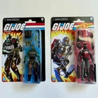 Hasbro G.I. Joe BEACH HEAD & COBRA EEL 6" Classified Series Retro Cardback