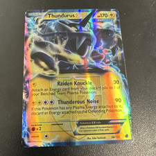 Pokemon Thundurus EX (Team Plasma) Plasma Freeze 38/116 Holo Ultra Rare EN on eBay