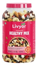 Livyor Healthy Mix Nuts, Seeds & Berries | 1kg Trail Mix Dry Fruits Pack 29.48 per gallon