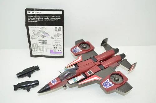 Thrust 1985 Vintage Hasbro G1 Transformers Figure GreatCondition Original Seeker