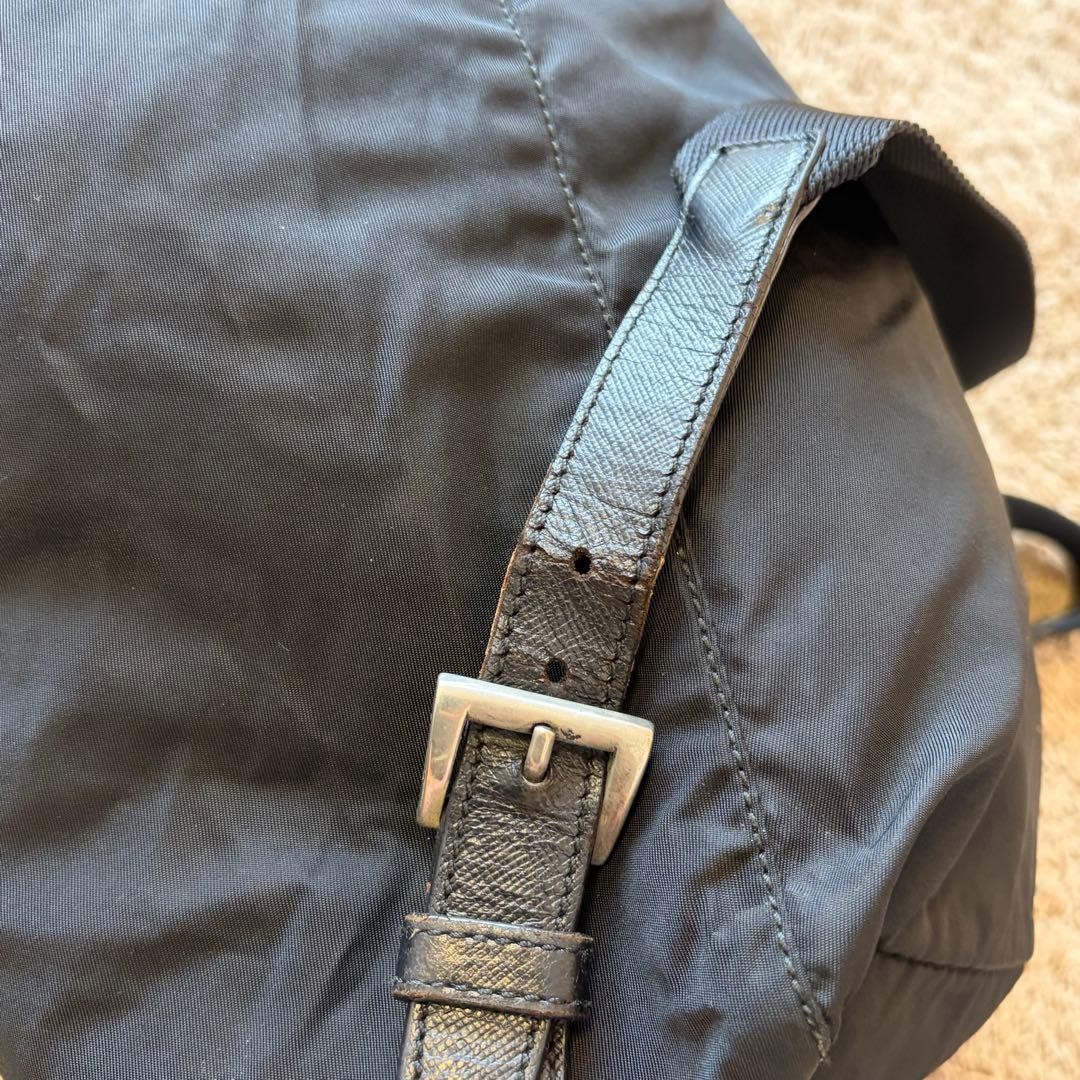Prada Backpack Triangular Plate Nylon Drawstring … - image 5