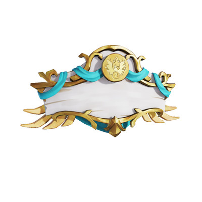 Sea of Thieves Gilded Phoenix Crest for Ships (CONTACT ME BEFORE PURCHASING)