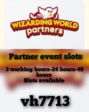 wizarding world Partner Event Slot:-mono_poly_Go Partner Event Slot 3hr-24hr-48h