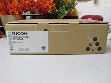 Genuine Ricoh SP 3300A Black Print Cartridge 406212