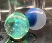 Paired Vitro Conquerors Antique and Opal .63 .64