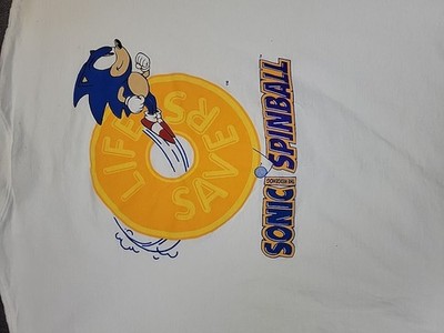 Vintage 90s Sonic The Hedgehog Lifesavers Sonic Spinball RARE