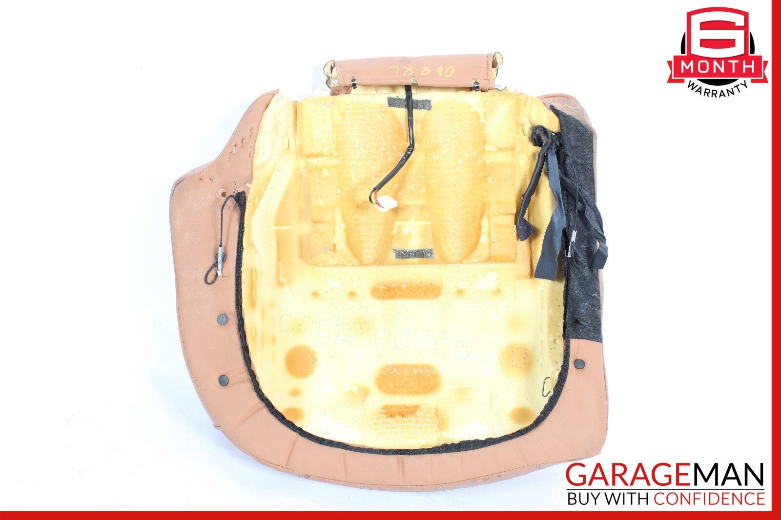 03-08 Maserati Quattroporte M139 Rear Left Side Lower Bottom Seat Cushion OEM