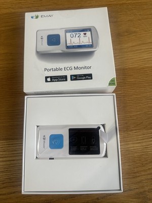 EMAY Bluetooth Portable ECG/EKG Monitor For Smartphones and computers EMG20